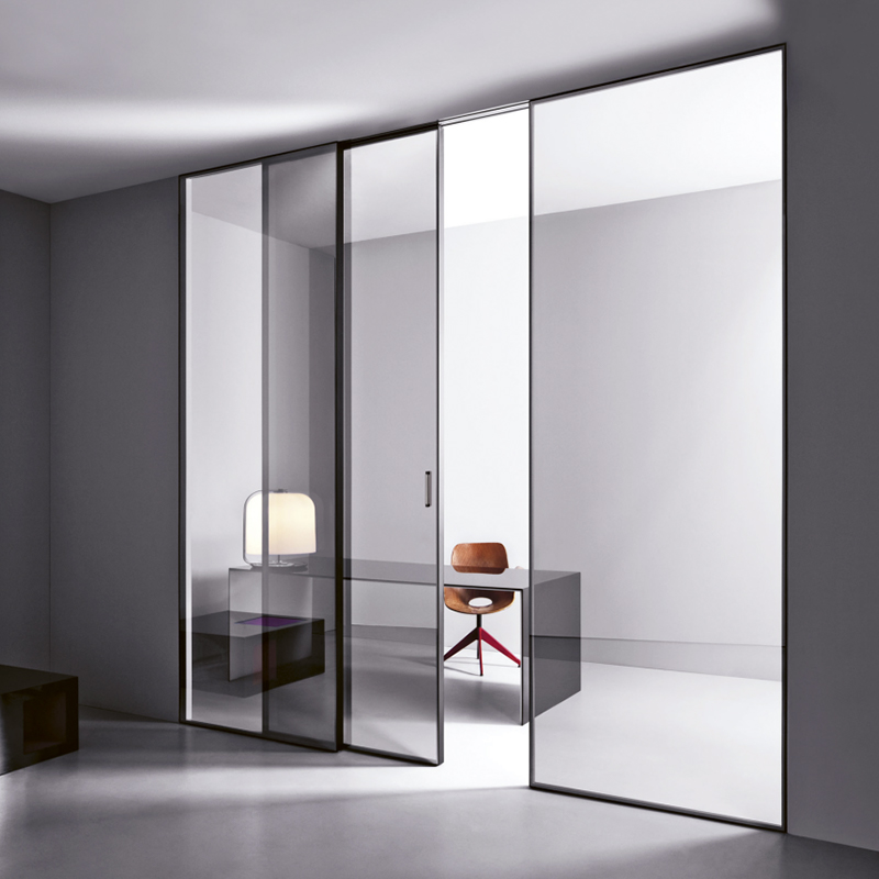 Pole less 08 two rail sliding door