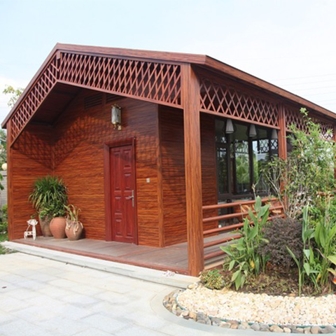 All aluminum villa