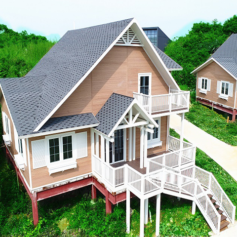 All aluminum villa