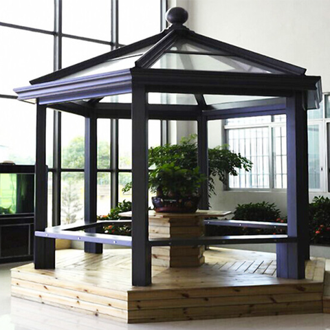 All aluminum villa