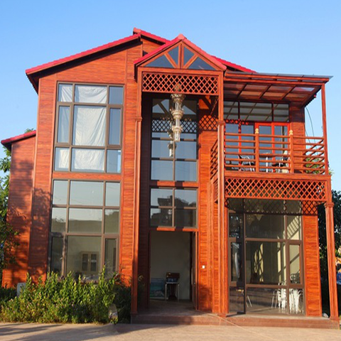 All aluminum villa