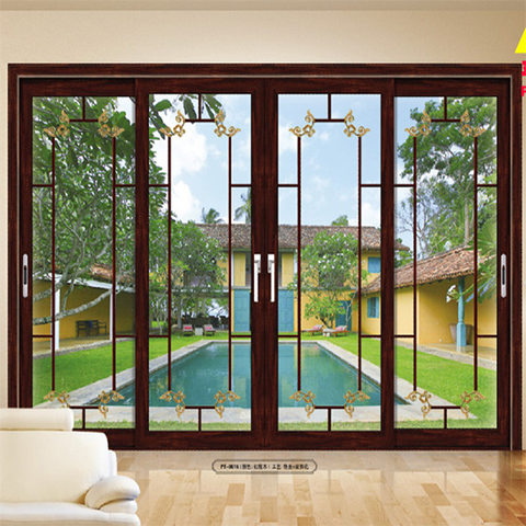All aluminum doors and windows (sliding door series)