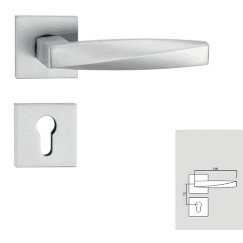 Zinc alloy door lock