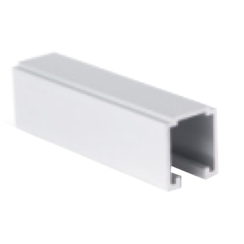 Special lifting rail for heavy door