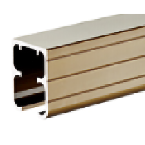 Linkage suspension rail with buffer