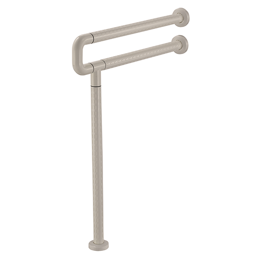 U type floor handrail
