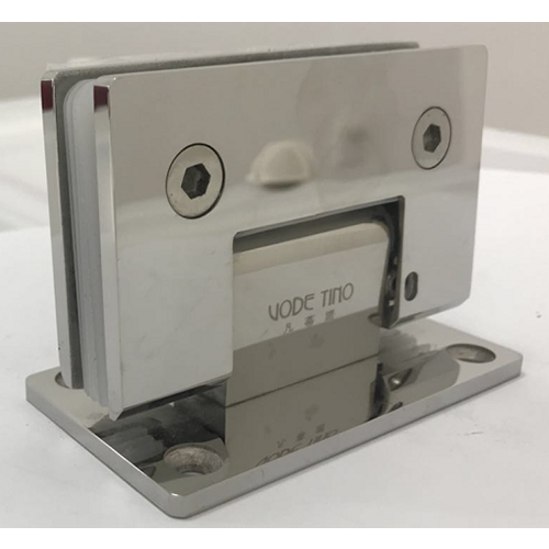 90 ° adjustable glass clip