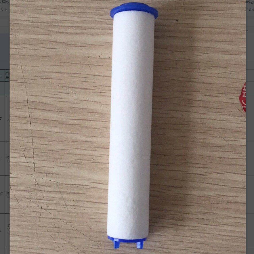 Shower filter element