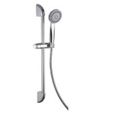 Sliding bar shower set