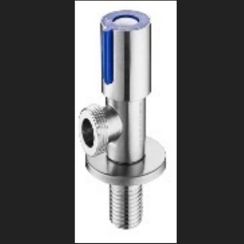 Hot and cold angle valve