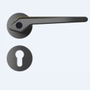 Split door intelligent lock false lock