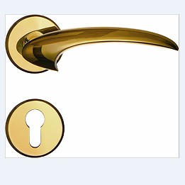 Split mortise lock