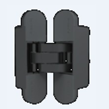 Three dimensional adjustable concealed hinge