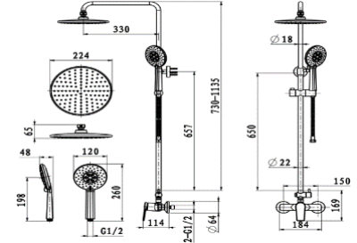 Shower JJH2336X
