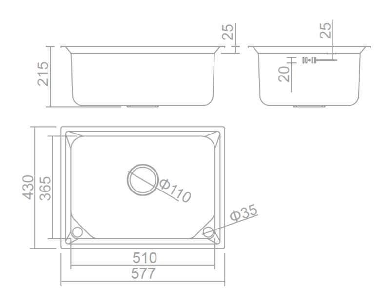 Sink JA132X