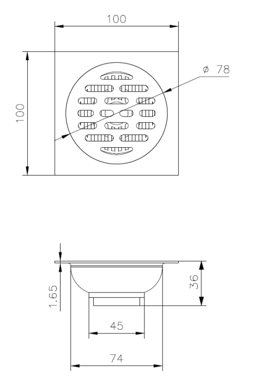 Floor drain JJP2071BF