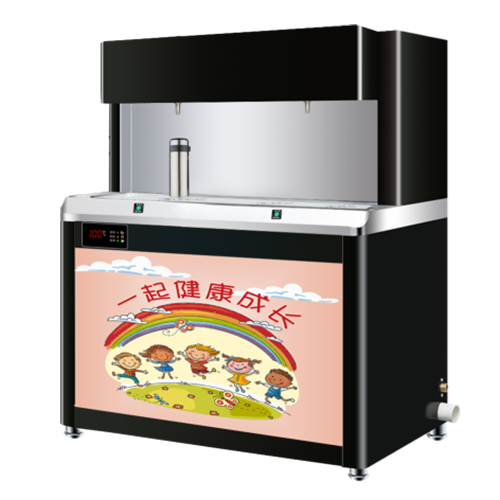 Warm water dispenser for kindergarten