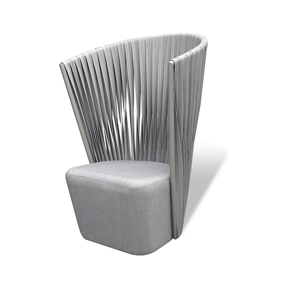 Muses high back chair  