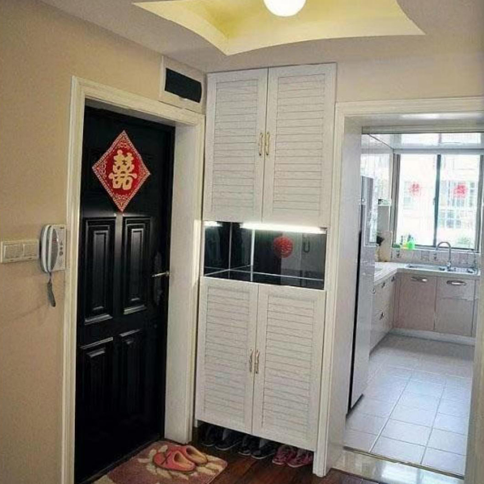 Customized door-to-door shoe cabinet 2