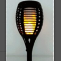 Solar torch light 