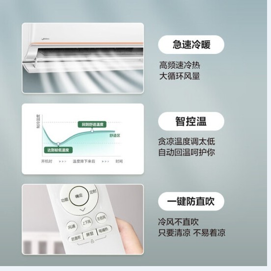 Air conditioning on hook  KFR-72GW/G1-3 Split set machine polar white