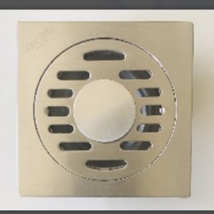 Washing machine floor drain
