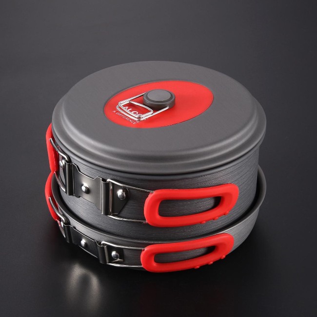 Five piece picnic pot for 2-3 travelers