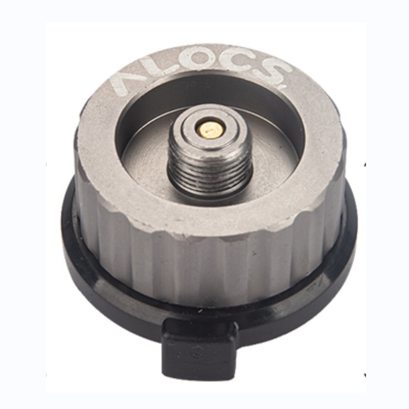 Adapter of outdoor gas furnace transfer card type gas tank