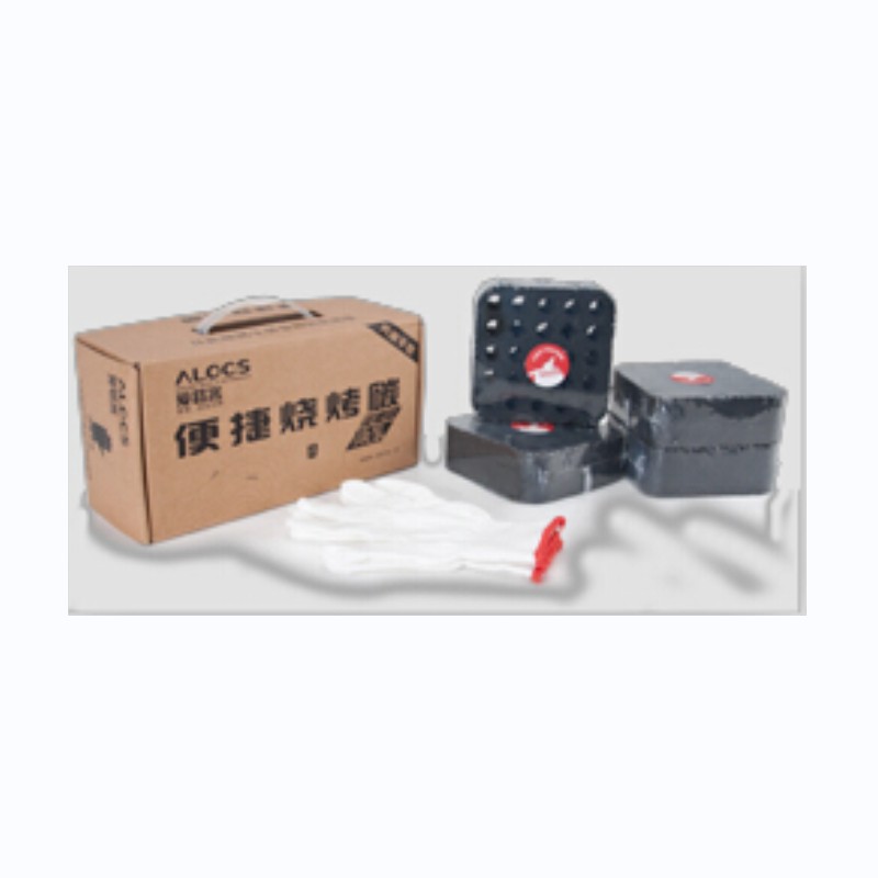 Convenient barbecue carbon