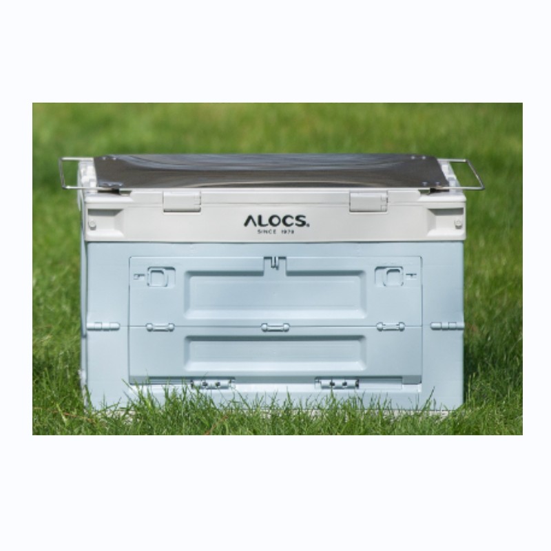 Folding storage box