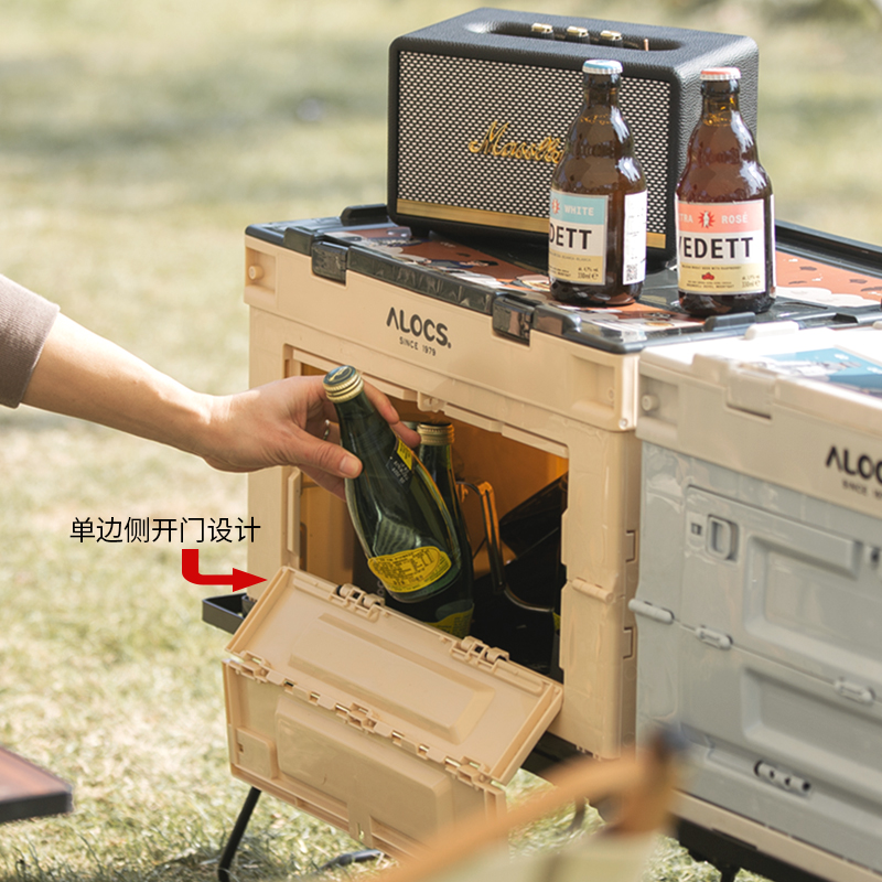 Folding storage box