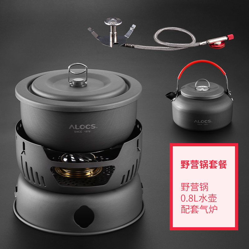 10 piece camping pot for 2-4 people