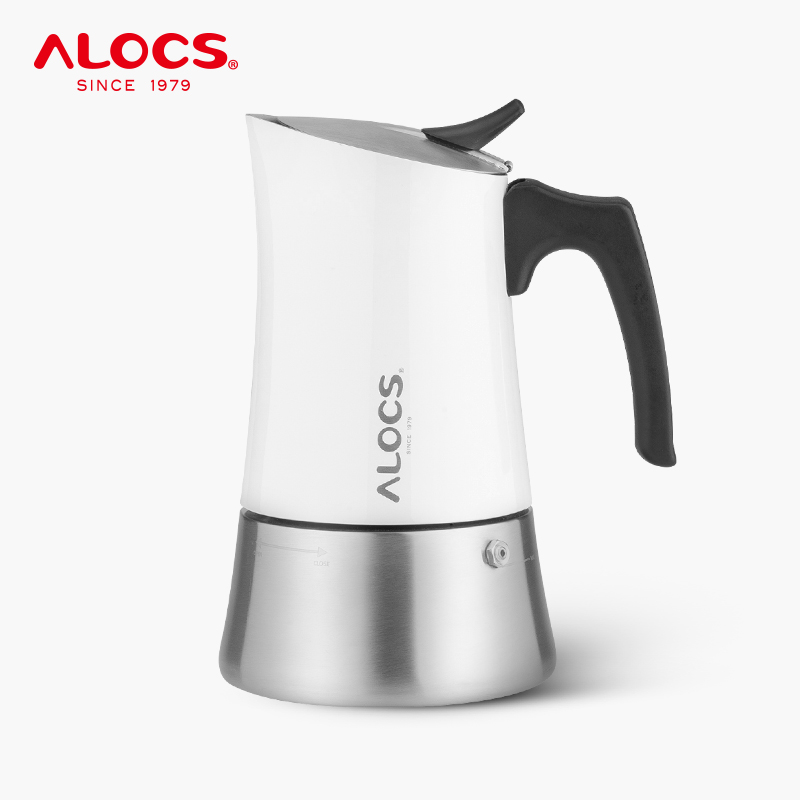 Mocha pot white (small)