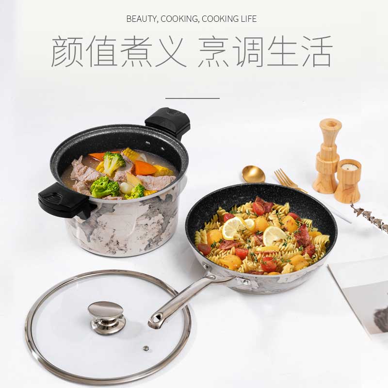 (rock plate series) frying pan