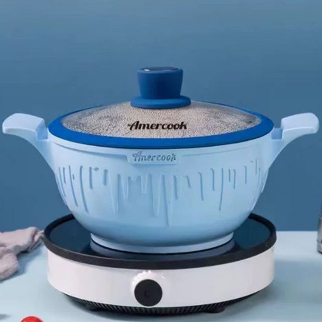 Princess Kelly Series soup pot + silicone lid