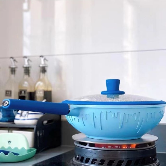Princess Kelly Series Wok with silicone lid
