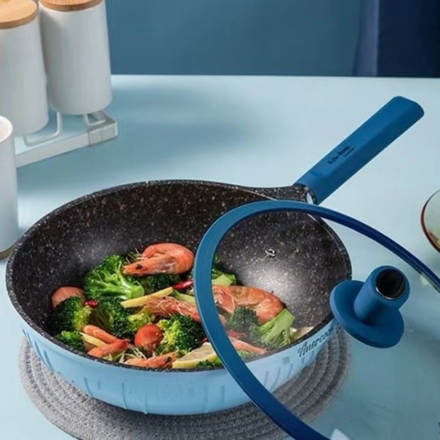 Princess Kelly Series Wok with silicone lid