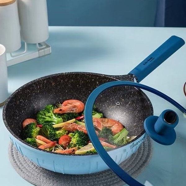 Princess Kelly Series Wok with silicone lid