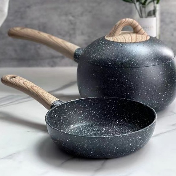 (Chic series) Milk Pan Frying pan Set