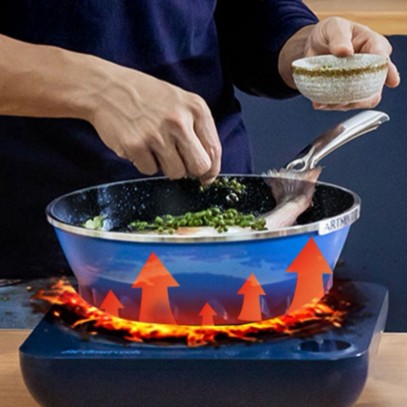(Color flame series) Wok