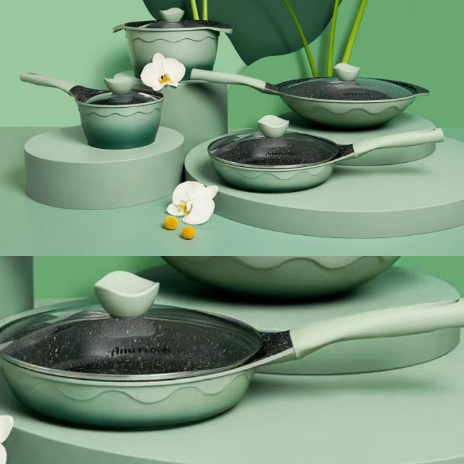 Alfeta green frying pan
